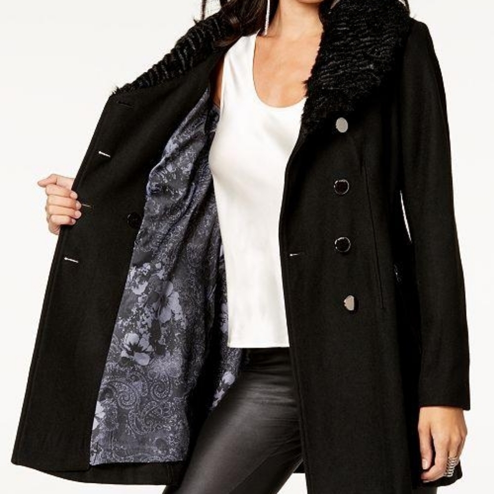 Guess wool peacoat